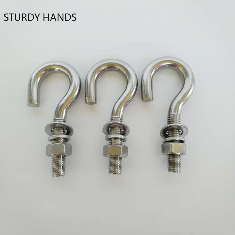 Furniture And Hardware Supplies - 2 adet Paslanmaz Çelik Asılı Kanca