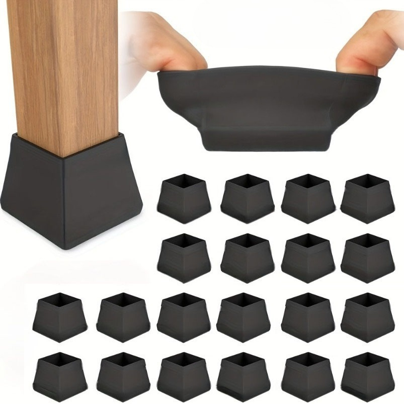 Furniture Hardware Feet - 12 adet Büyük Silikon Sandalye ve
