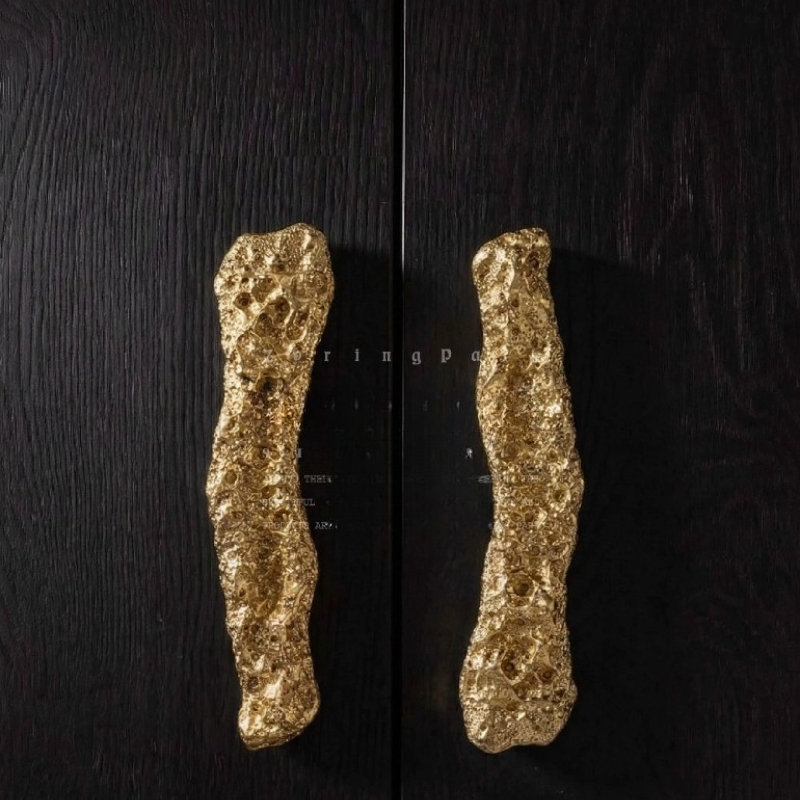 Unique Furniture Hardware - Pirinç Alüminyum Dolap Aksesuarları Benzersiz Çekmece