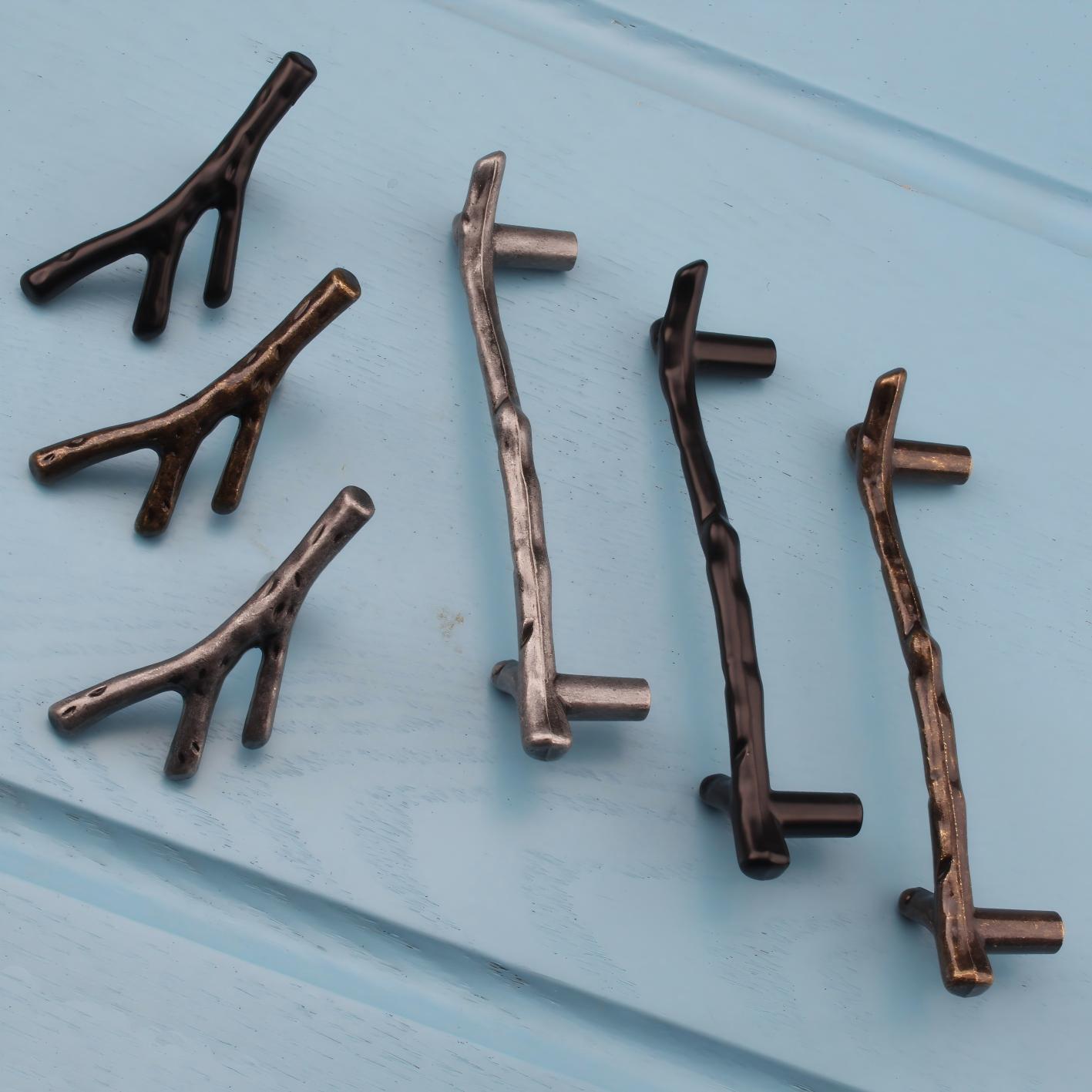 Unique Furniture Hardware - Kore Dal Tasarımıyla Modern Avrupa Siyah