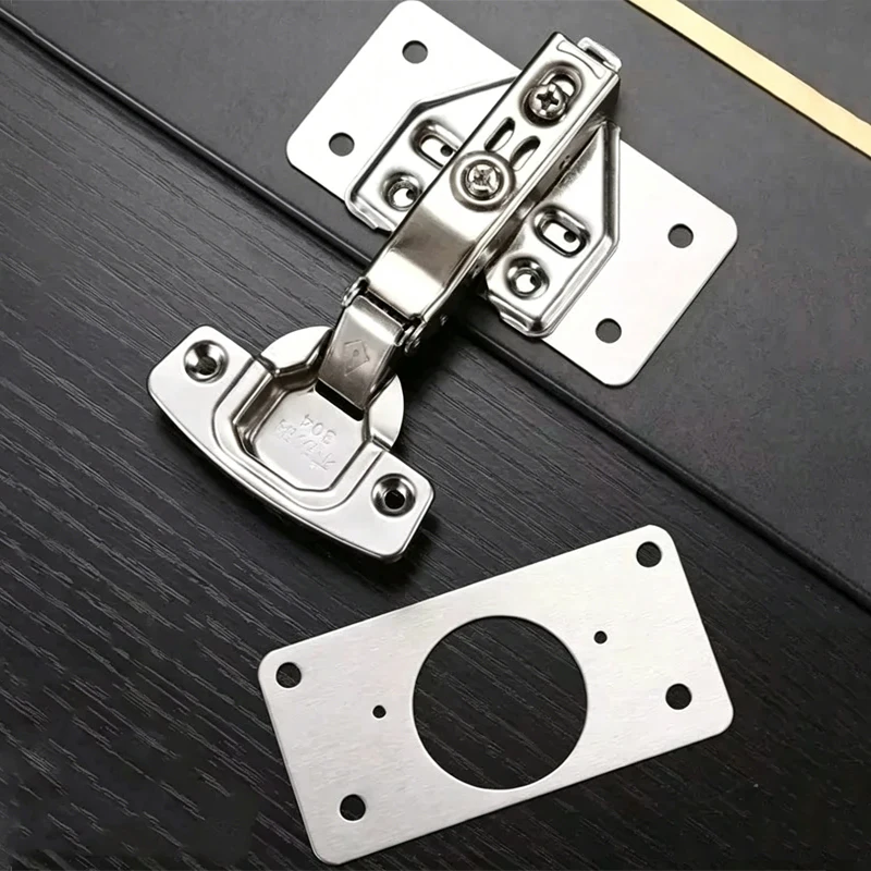 Furniture Hardware Repair - 4 çift menteşe tamir plakası dolap