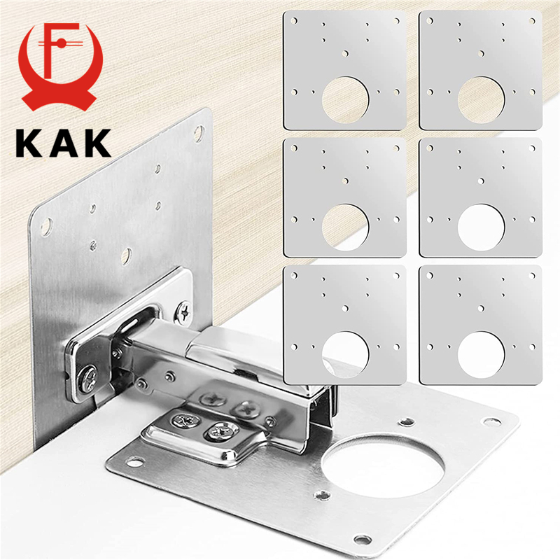 Furniture Hardware Repair - KAK 8 adet Menteşe Tamir Plakası