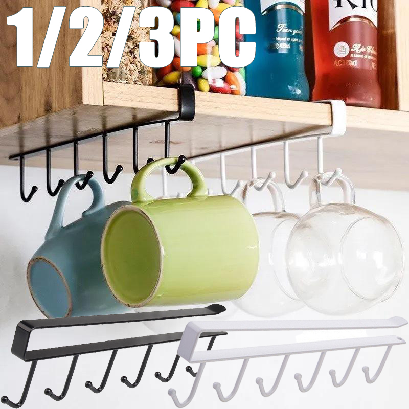 Furniture Hardware Accessories - 1/2/3 adet 6 kancalı mutfak dolabı
