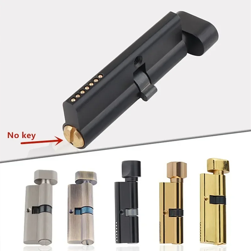 Furniture Hardware Accessories - Kapalı masif ahşap kapı pirinç anahtarsız