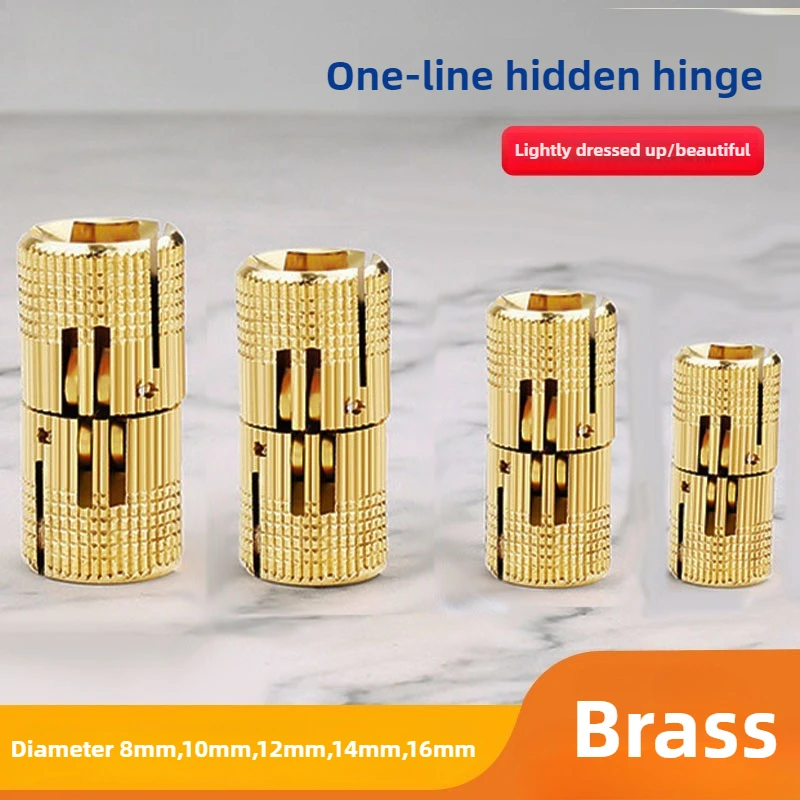 Furniture Hardware Brass - 1 adet bakır pirinç mobilya menteşeleri