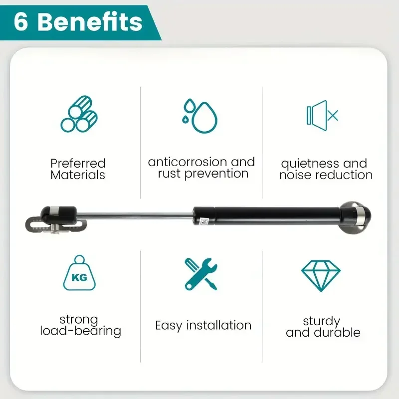 4/2 adet 8kg 10kg 12kg gaz yay - Furniture Hardware Brass incelemesi ve fiyatı