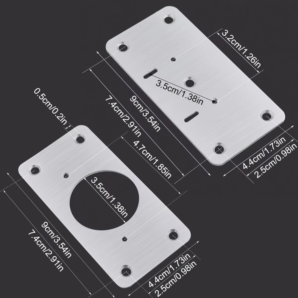 4 çift menteşe tamir plakası d - Furniture Hardware Repair incelemesi ve fiyatı