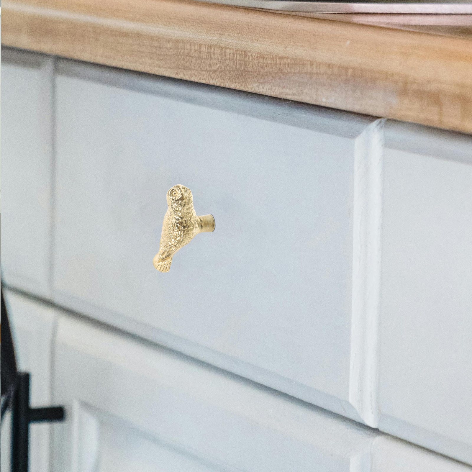 2 Adet Pirinç Baykuş Dolap Çek - Unique Furniture Hardware incelemesi ve fiyatı