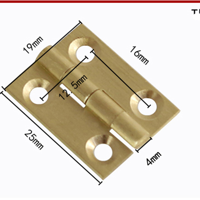 4 adet mobilya saf pirinç Mini - Furniture Hardware Brass incelemesi ve fiyatı