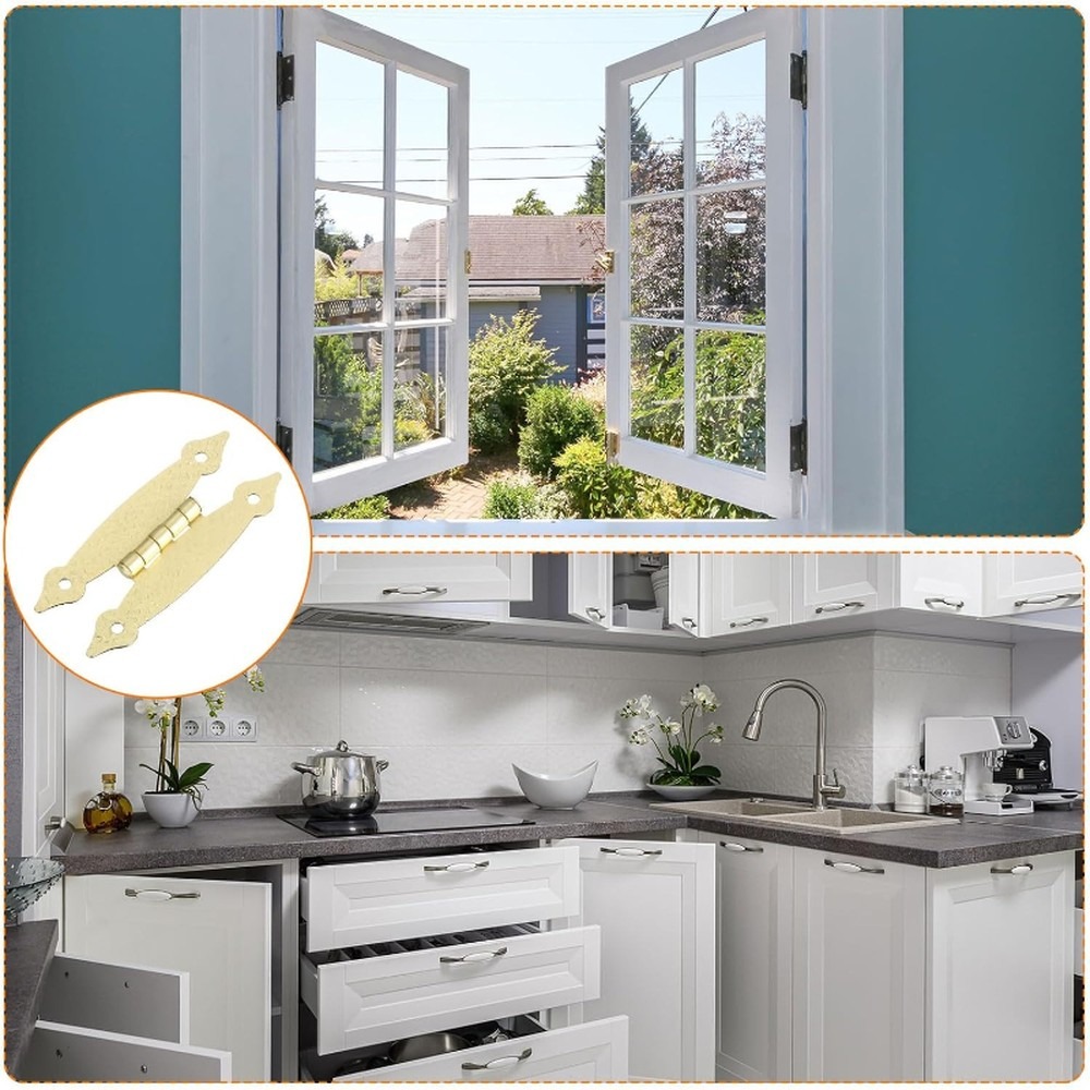 10 Adet Gömme Montajlı Dolap M - Furniture Hardware Brass incelemesi ve fiyatı