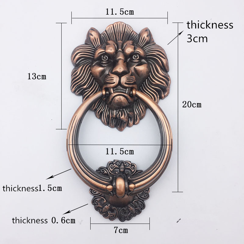 Antik Bronz Aslan Başı Kulplu  - Furniture Hardware Antique incelemesi ve fiyatı