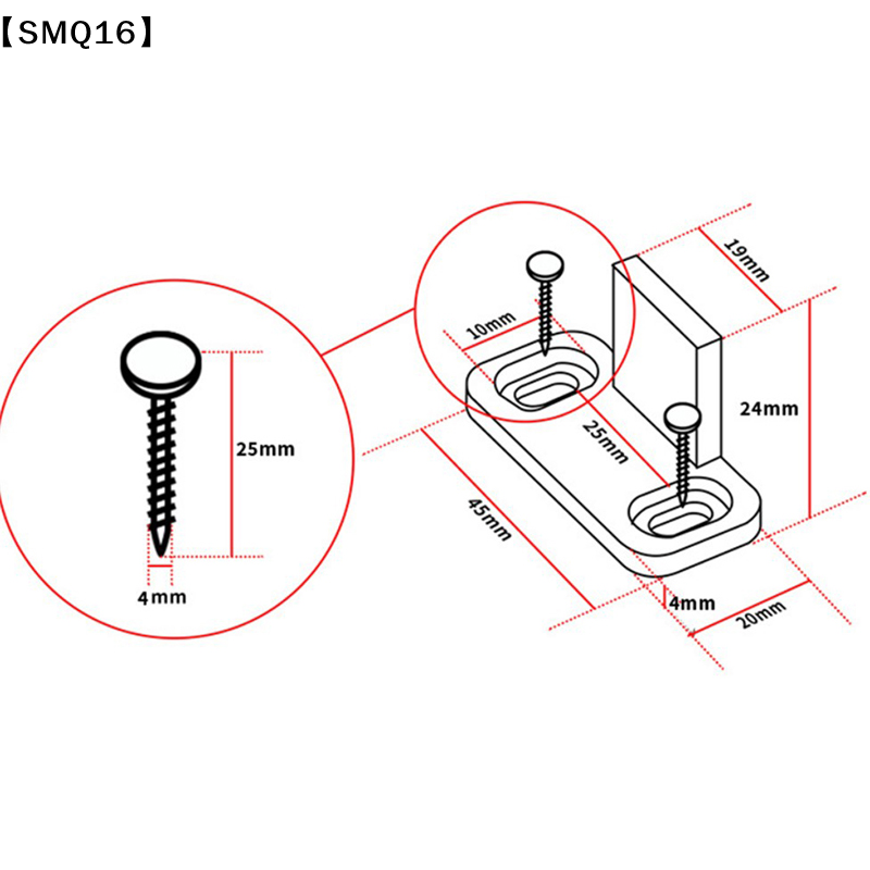 2 adet Kayar Zemin Kılavuzu Ay - Furniture Hardware Accessories incelemesi ve fiyatı