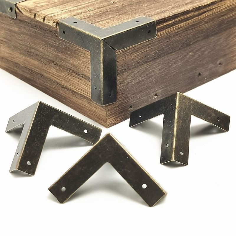 4/16 takım Antik Bronz Köşe Ko - Furniture Hardware Antique incelemesi ve fiyatı