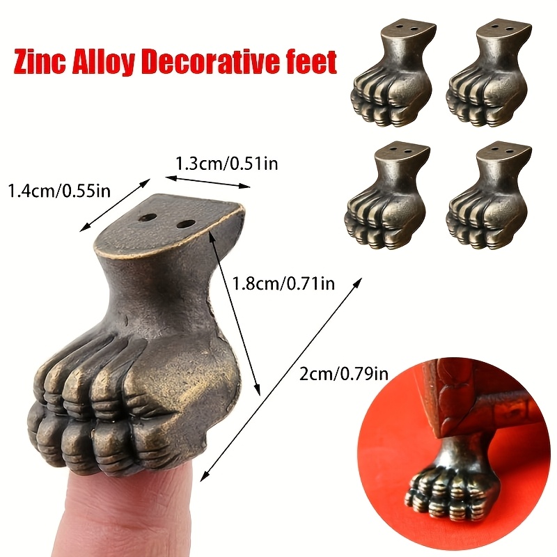 8 adet Antika Ayak Pirinç Takı - Furniture Hardware Antique incelemesi ve fiyatı
