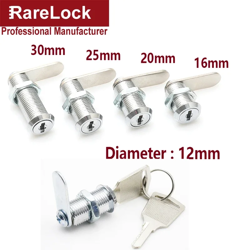 2 tuşları ile Mini kamera kili - Furniture Hardware Cam Lock incelemesi ve fiyatı
