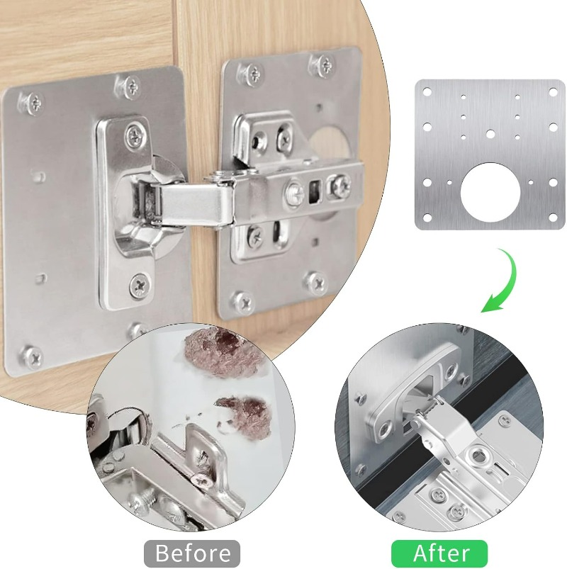 Dolap Kapı Menteşe Tamir Plaka - Furniture Hardware Repair incelemesi ve fiyatı