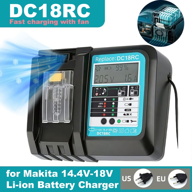 DC18RC Fanlı Hızlı Şarj Li-ion - Makita Drill Hp1640 incelemesi ve fiyatı
