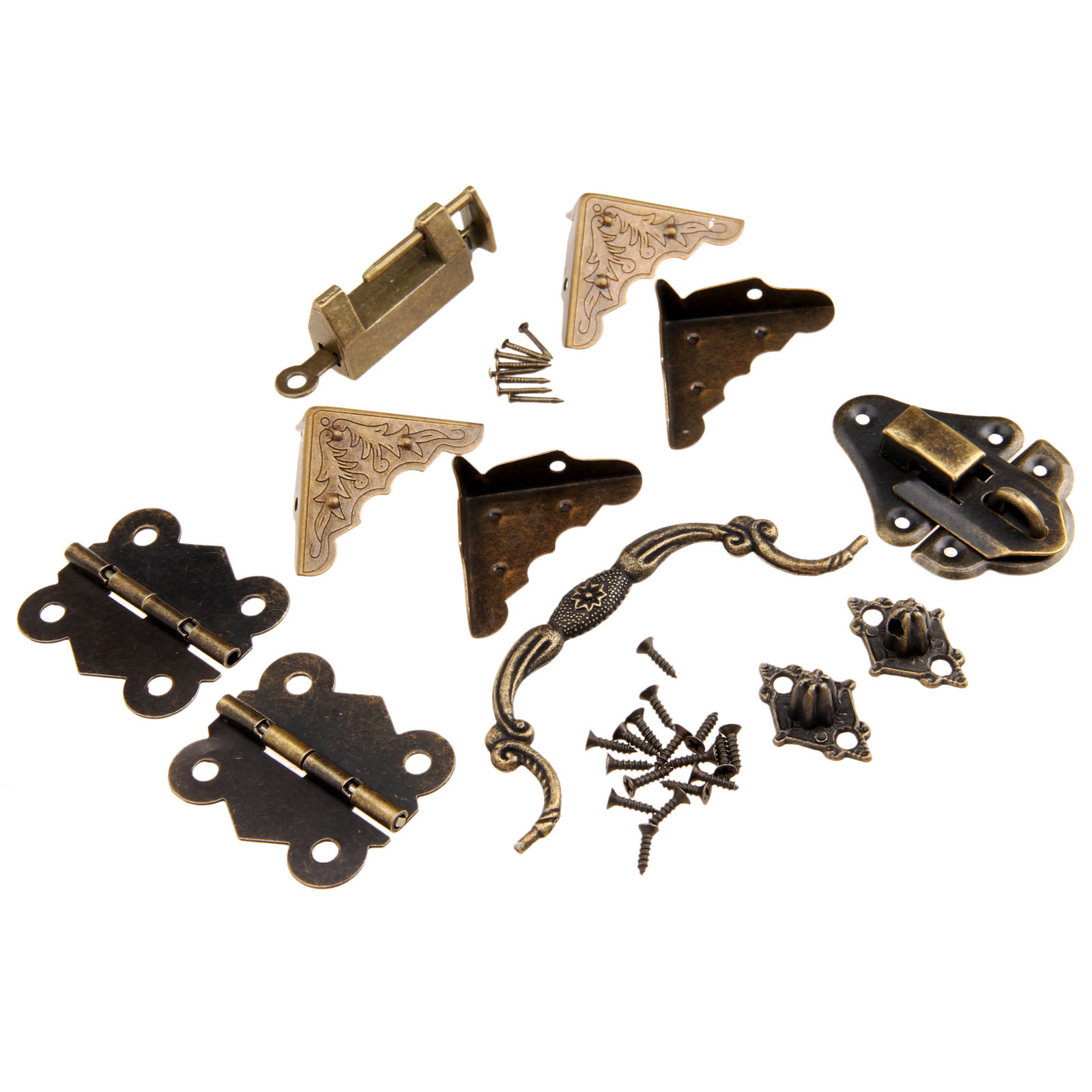9 adet/takım mobilya parçaları - Furniture Hardware Brass incelemesi ve fiyatı