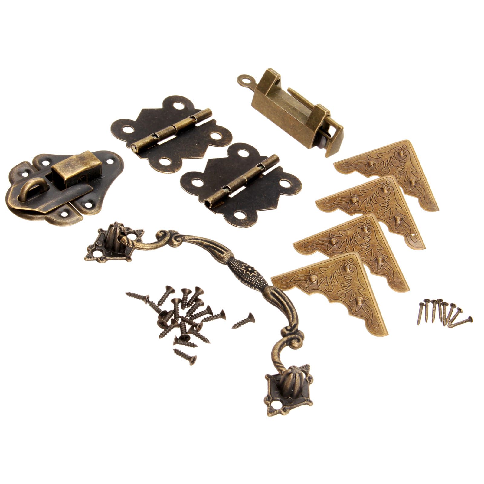 9 adet/takım mobilya parçaları - Furniture Hardware Brass incelemesi ve fiyatı