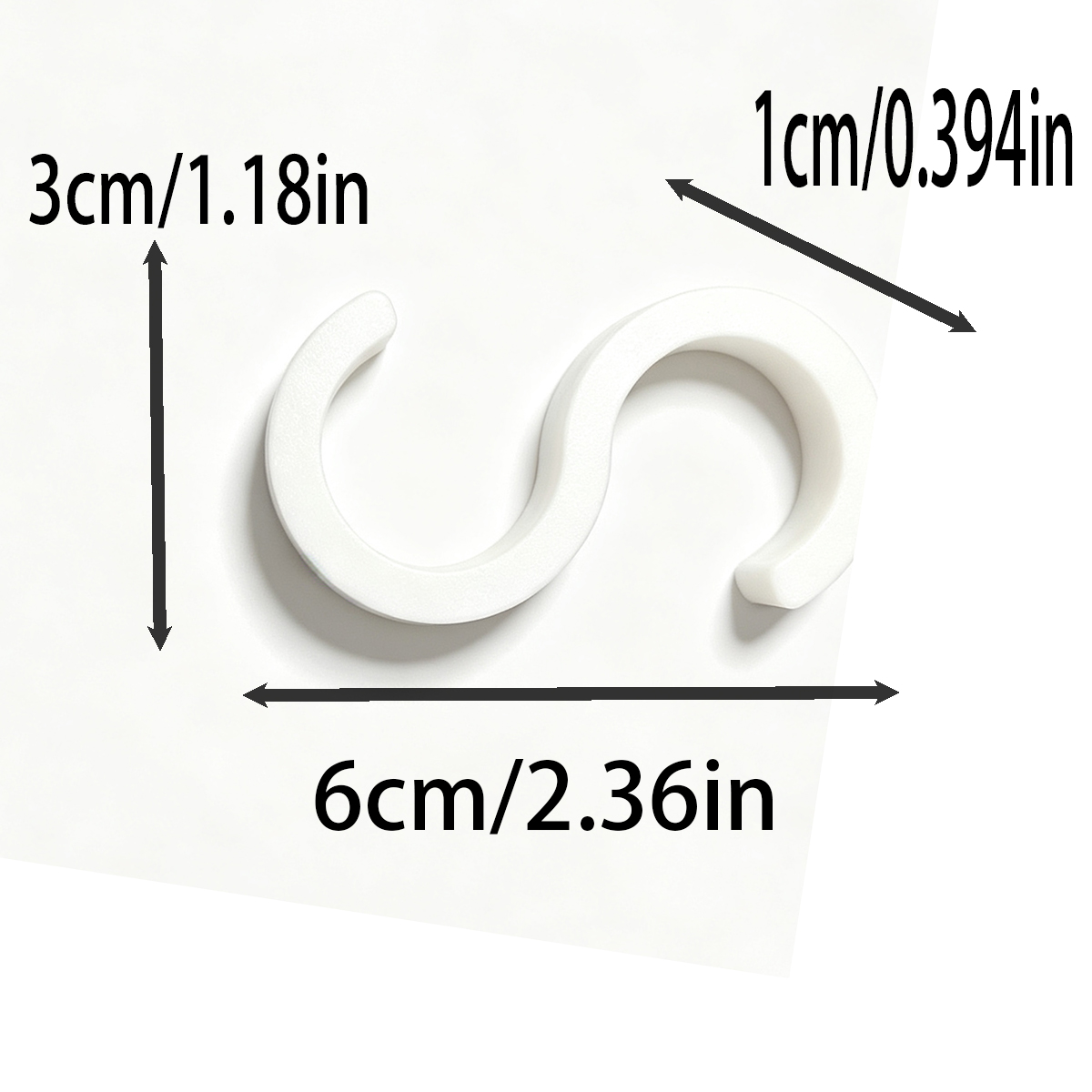 Beyaz 5 Parça S-Şekilli Kancal - Furniture Hardware Accessories incelemesi ve fiyatı