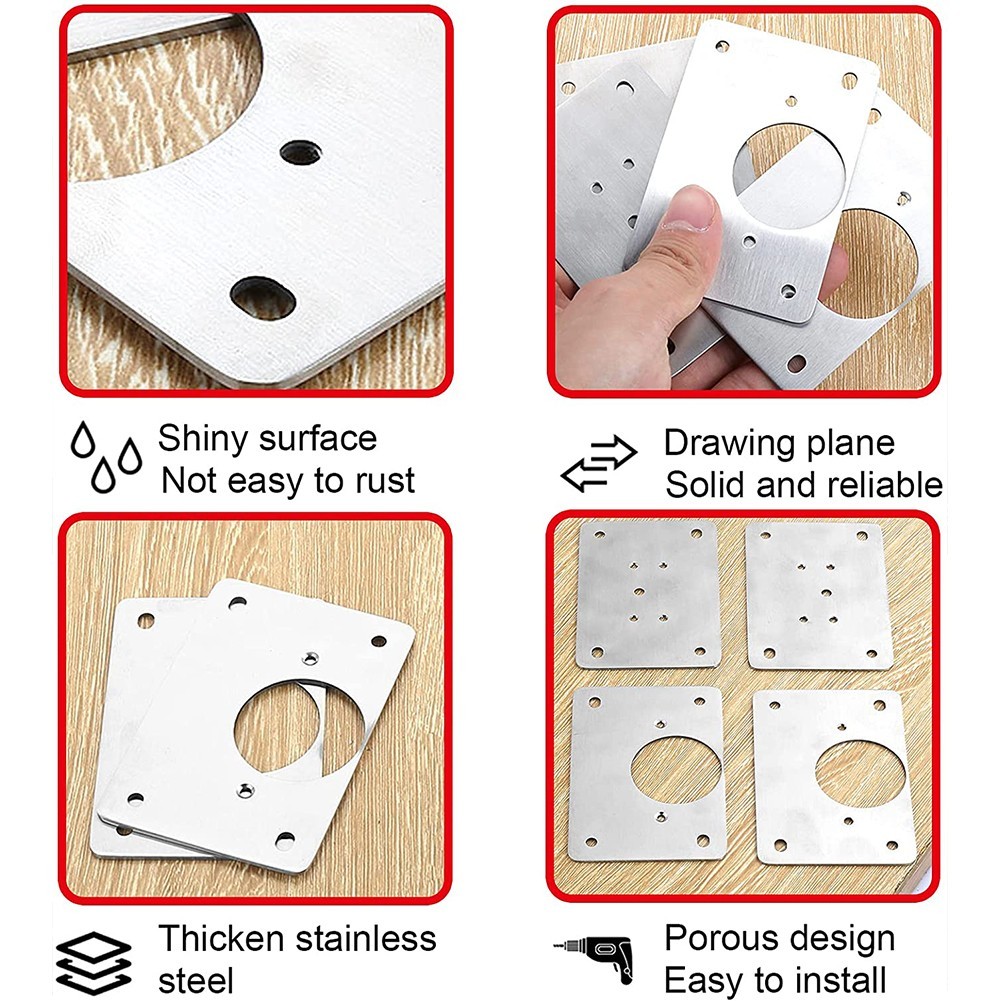 1/2/4/10 adet menteşe tamir pl - Furniture Hardware Repair incelemesi ve fiyatı