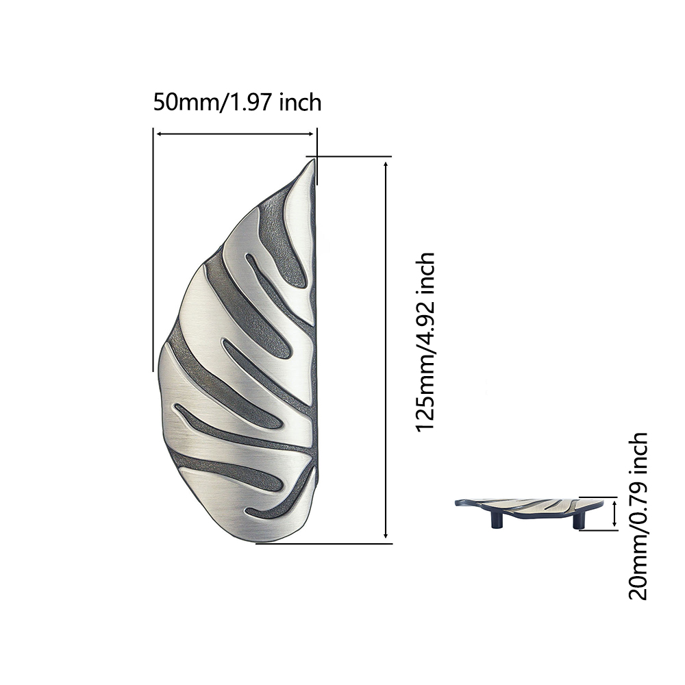 Çinko Alaşım Monstera Yaprak D - Unique Furniture Hardware incelemesi ve fiyatı